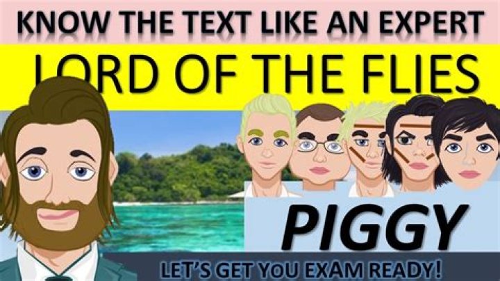 What does Piggy give in Lord of the Flies