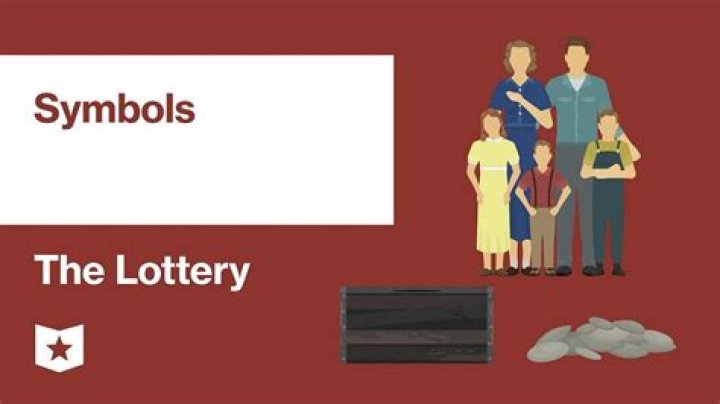 What does the setting symbolize in the lottery