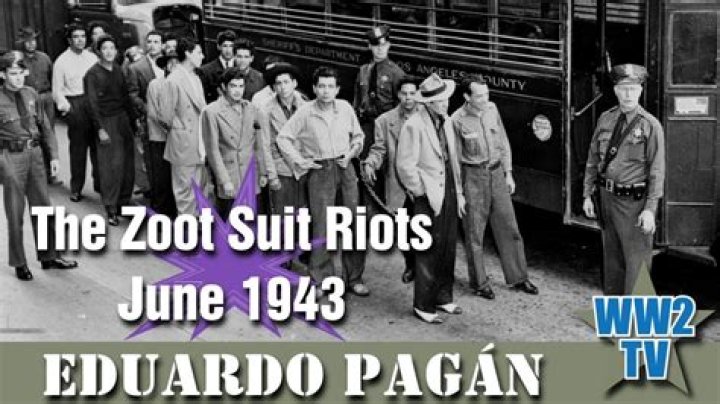 What happened in the zoot suit riots of 1943