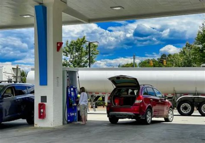What happens if you accidentally leave your car on while pumping gas?