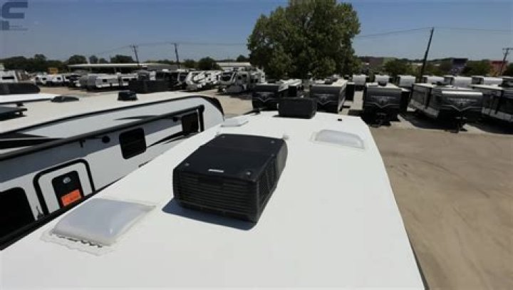 What happens to the roof of an RV?