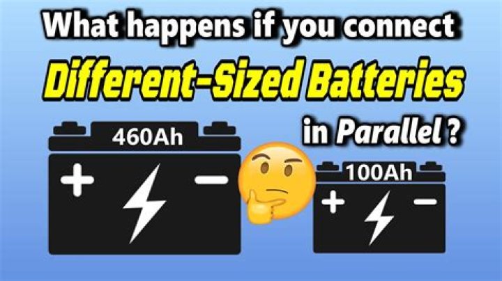 What happens when you hook batteries in parallel?
