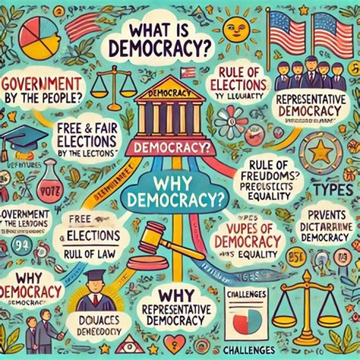 What is a democracy quizlet