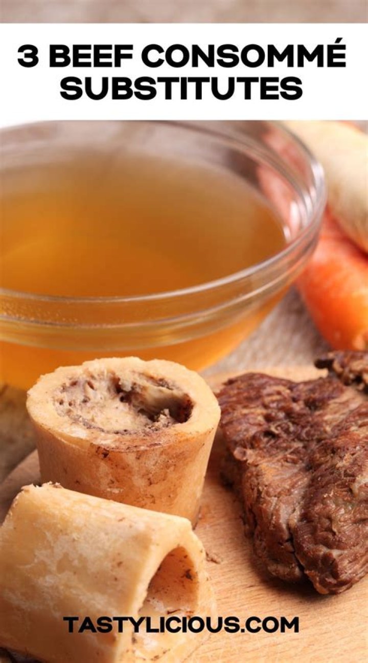 What is a substitute for beef consomme