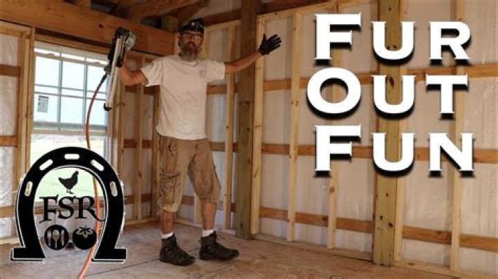 What is a wall Furr out