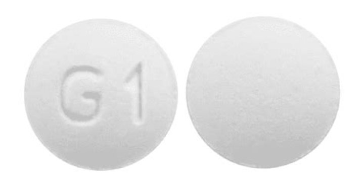 What is a white round pill with SG 109