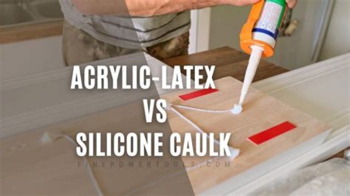 What is acrylic latex caulk
