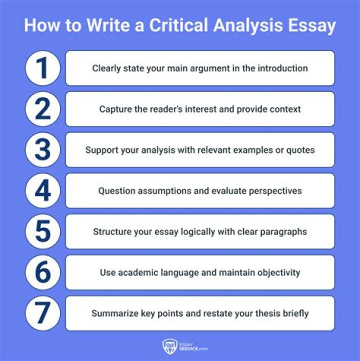 What is critical analysis of a story