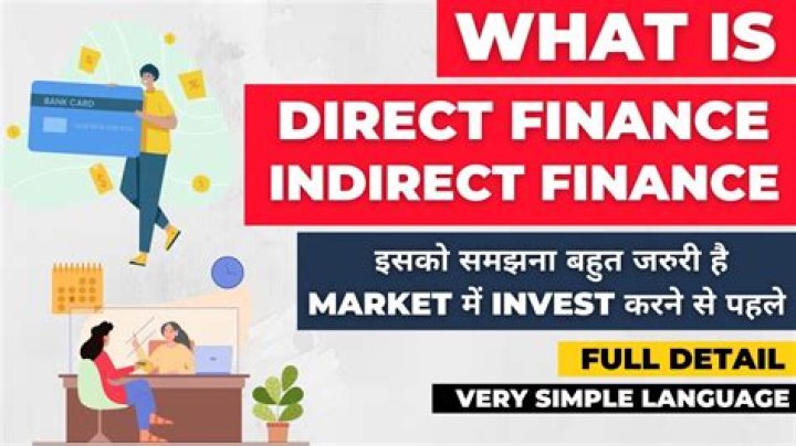 What is direct finance market