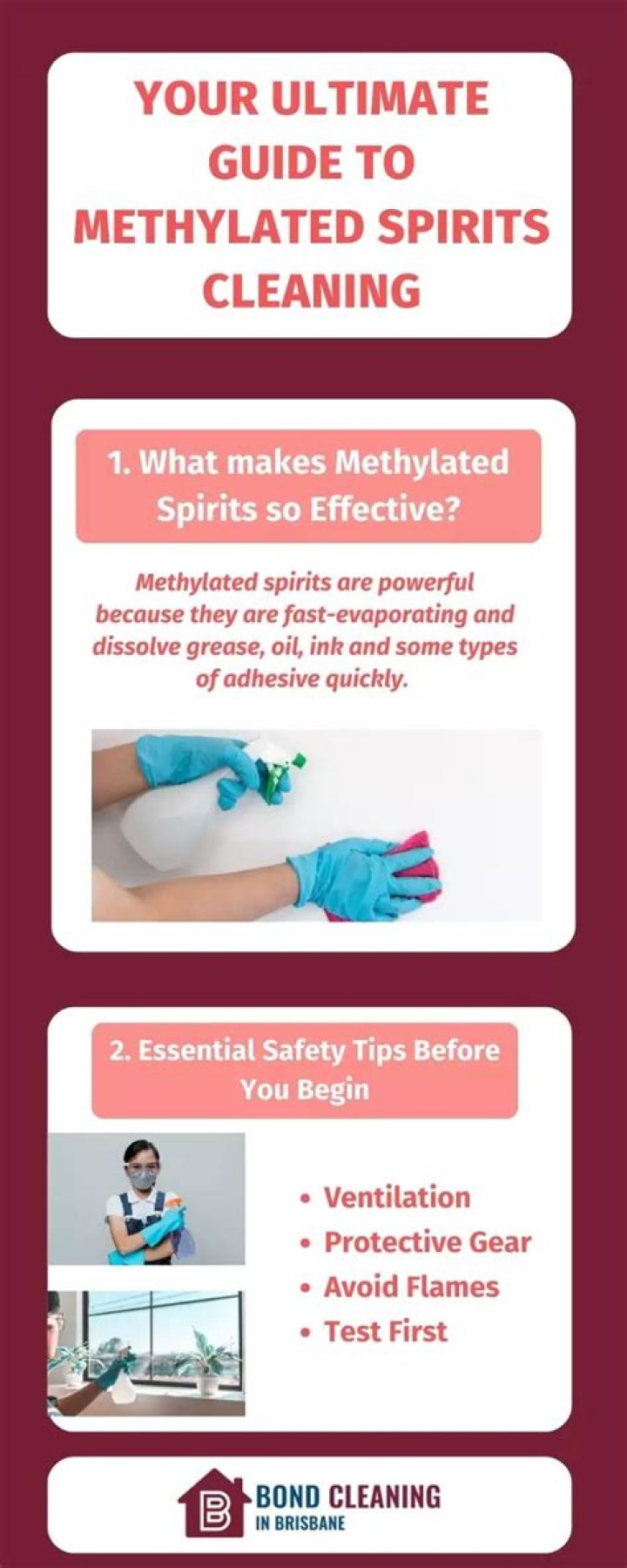 What is methylated spirits good for cleaning