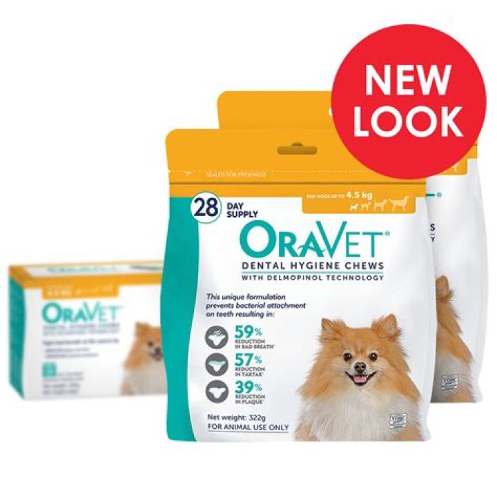 What is OraVet dental chews made of