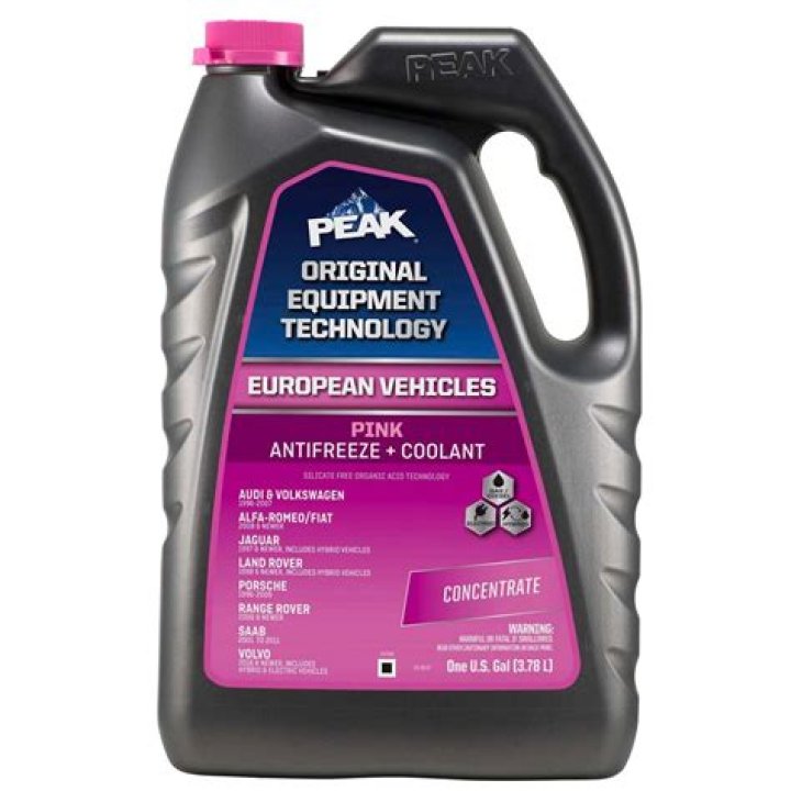 What is pink antifreeze used for