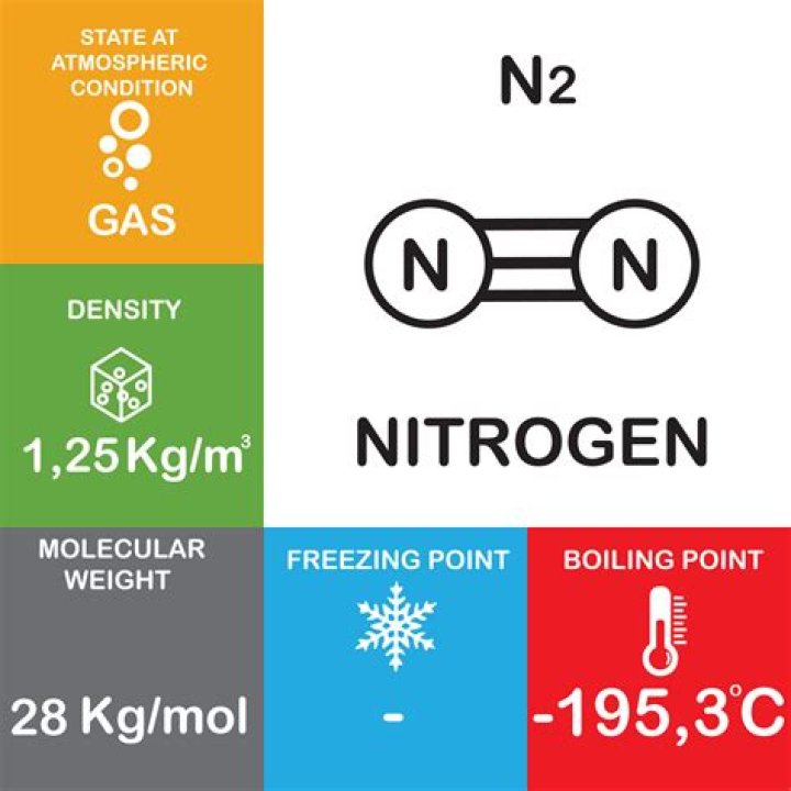 What is the density of n2 gas