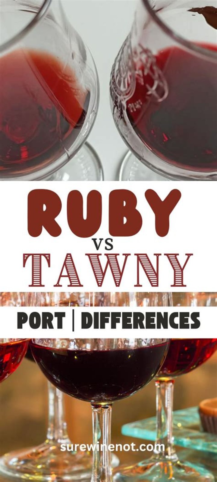 What is the difference between Ruby tawny and vintage ports