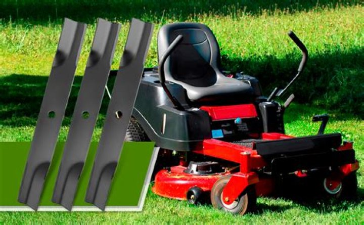 What is the purpose of high lift mower blades