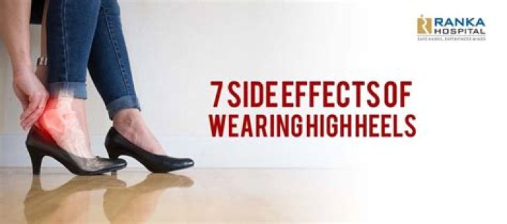 What is the side effects of wearing heels?