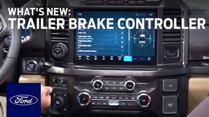 What is the trailer brake controller on 2017 Ford F-350?