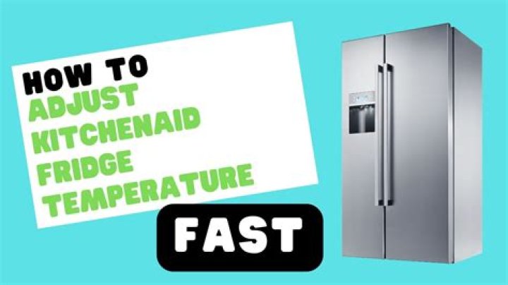 What is the warmest setting on a fridge?