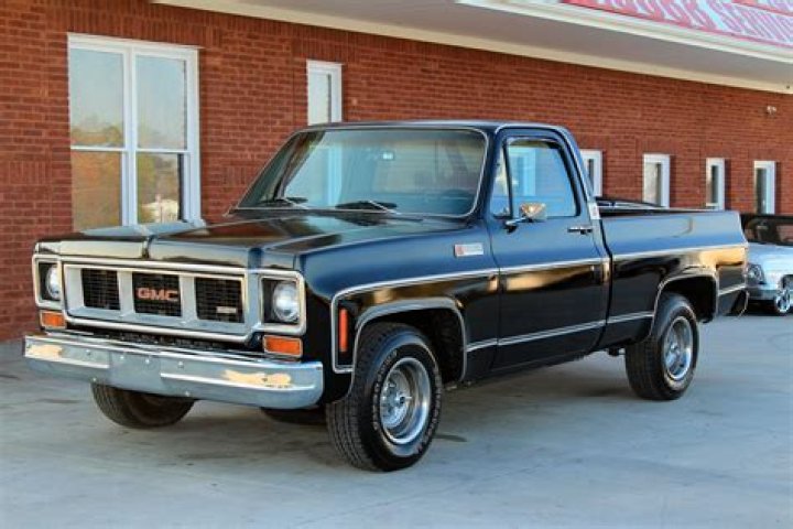 What kind of car was a 1974 GMC?