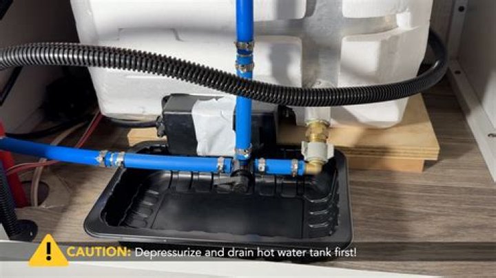 What kind of cut off switch do I need for RV water heater?