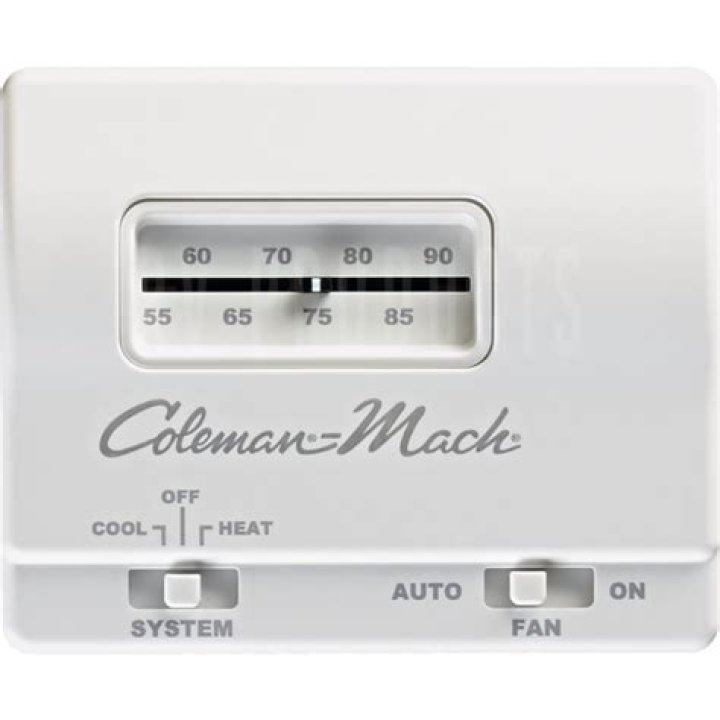 What kind of thermostat does a Coleman Mach 8330 use?