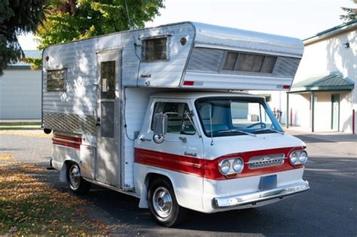 What kind of truck was the 1963 Rampside camper?