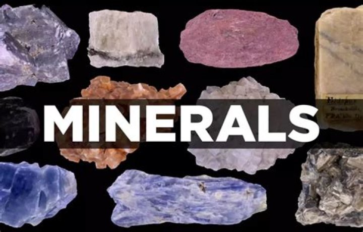 What minerals can you find in your place