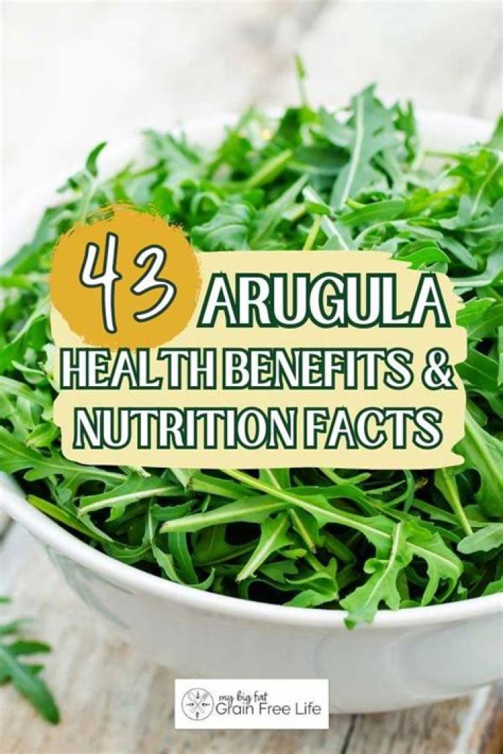What nutrients are found in arugula