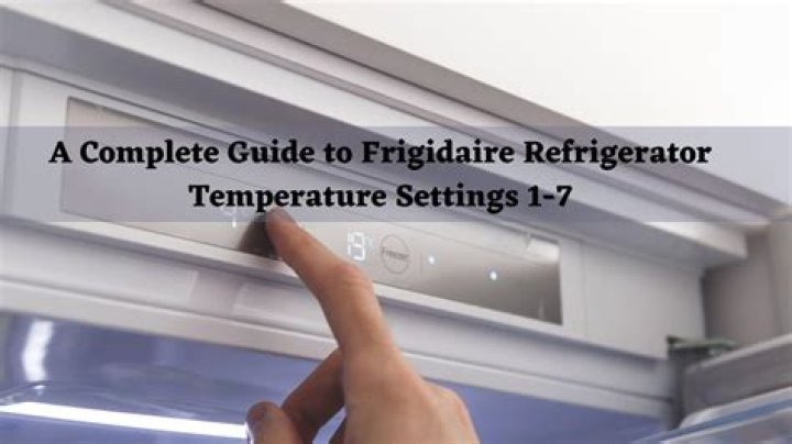 What should the temp of a refrigerator be in an RV?