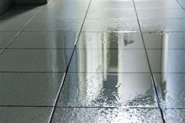 What to do if water gets under tile