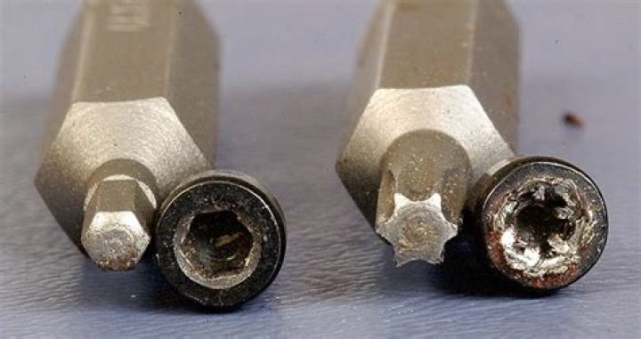 What type of driving tool is used for driving and loosening cross slotted and straight screws?