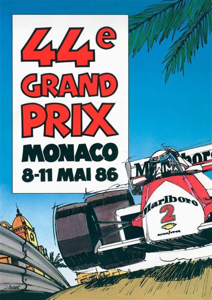 What was the date of the 1986 Monaco Grand Prix?