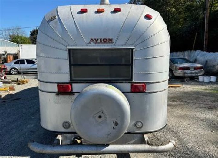 What was the price of a 1995 Avion travel trailer?