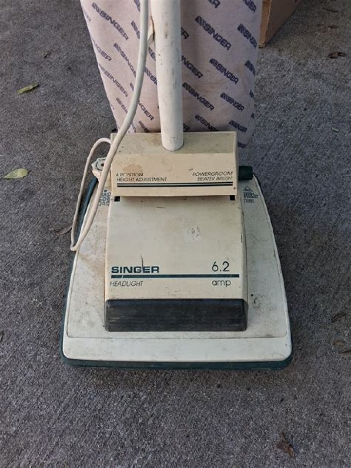 What was the price of a singer vacuum cleaner?