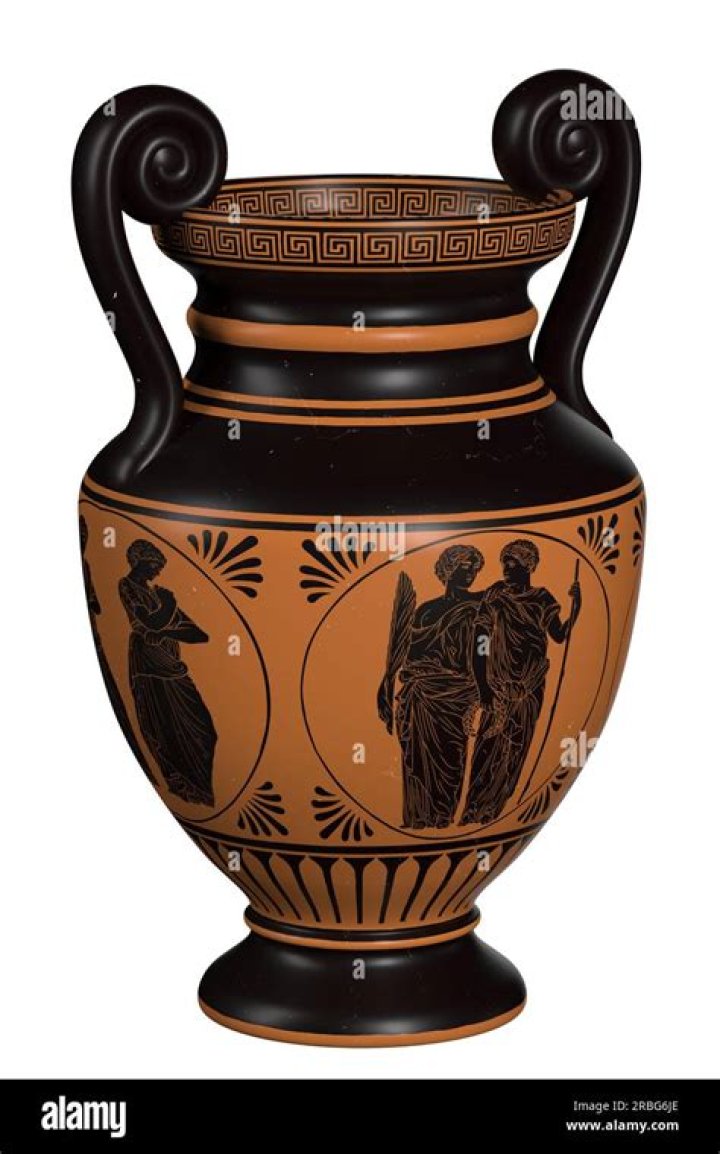 What were the Greek vases not used for