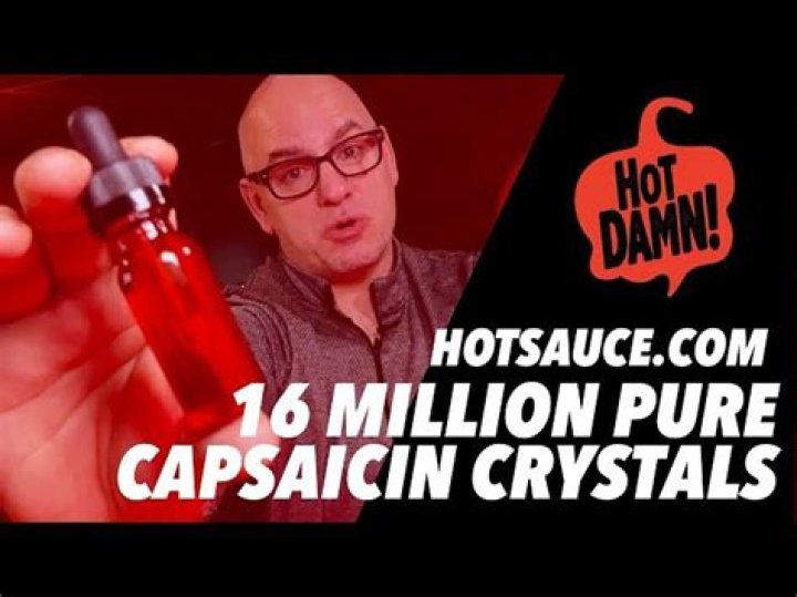 What would happen if you ate pure capsaicin