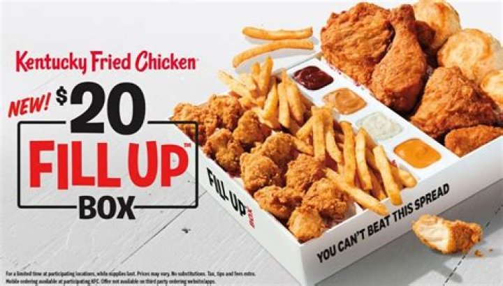 Whats in KFC Big Box
