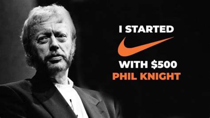 When did Phil Knight become a millionaire with Nike?