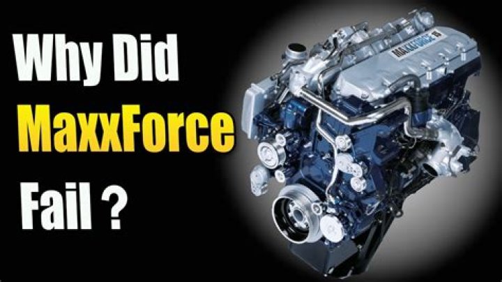 When did the International Maxxforce Engine come out?