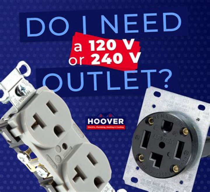 When do you need a 240 volt outlet?