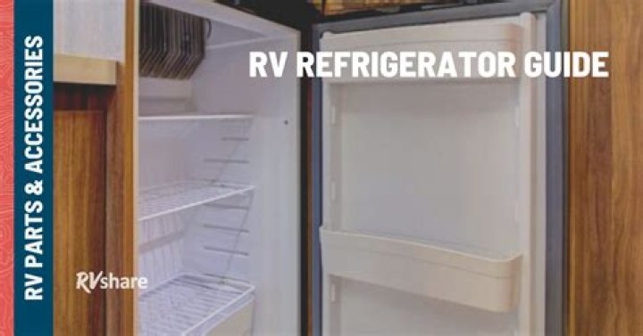 When does trouble occur in the RV refrigerator?