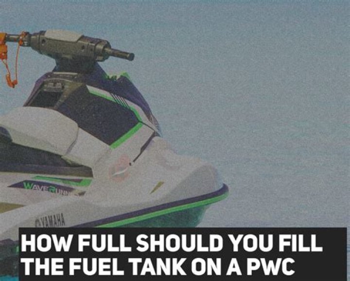 When should you fill your tank