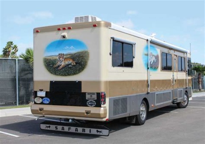 When was the first Safari Motor Coach made?