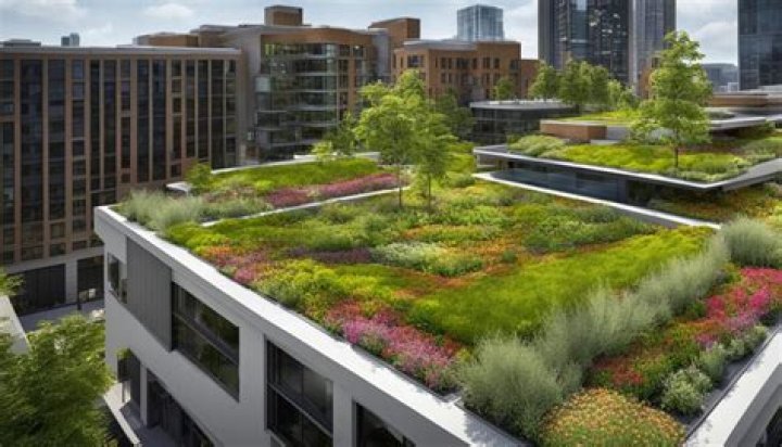 Where are green roofs used