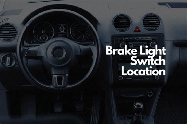 Where are the brake stop lights located?