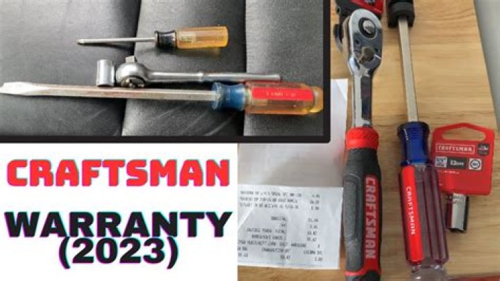 Where can I exchange my broken Craftsman tools