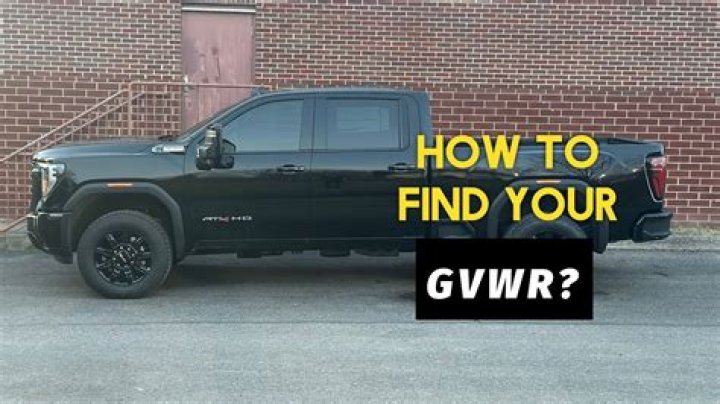 Where do I find my GVWR?
