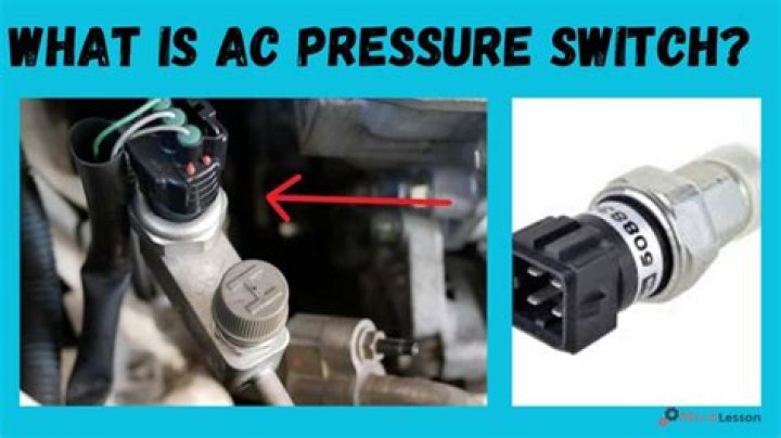 Where is AC pressure switch?