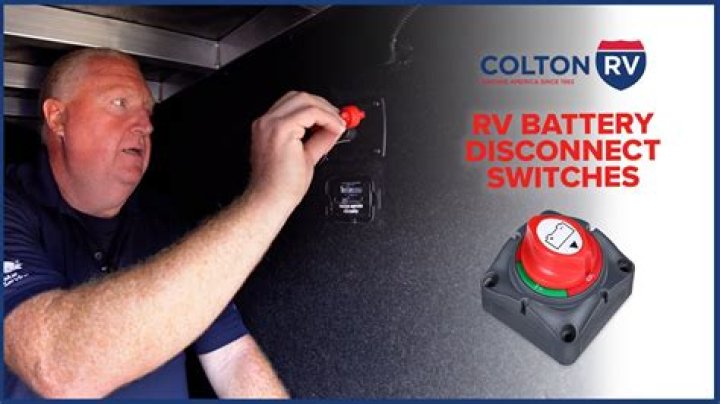 Where is RV battery disconnect switch?