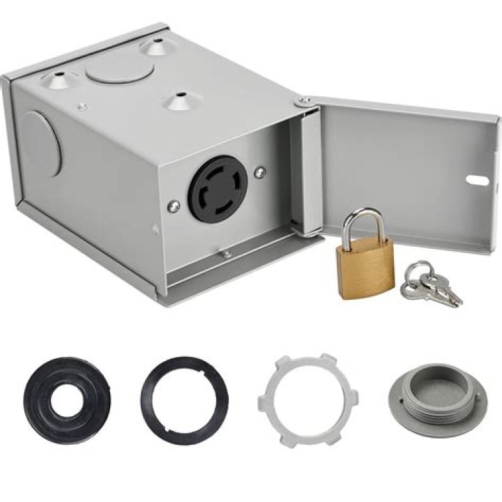 Where is the 30 amp 240V junction box?